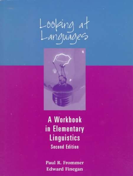 Looking at Languages Workbook: A Workbook in Elementary Linguistics cover