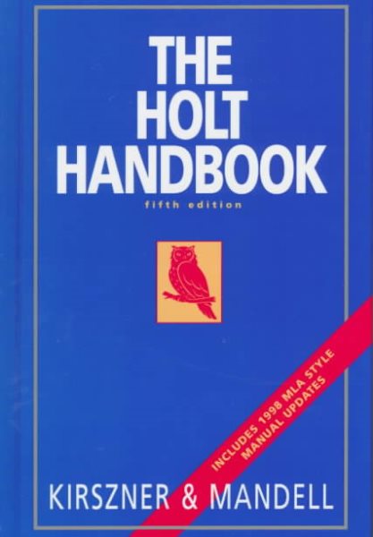 HOLT HANDBOOK 5E cover