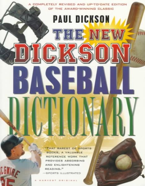 The New Dickson Baseball Dictionary cover