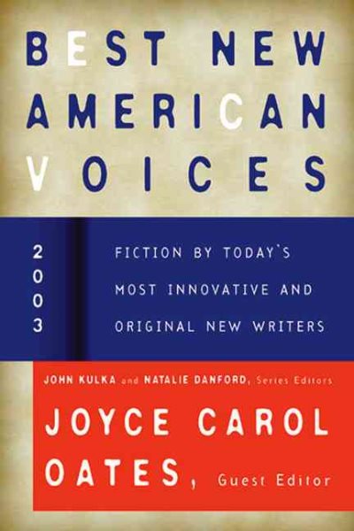 Best New American Voices 2003 cover