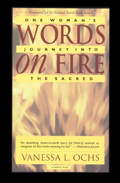 Words on Fire: One Woman's Journey into the Sacred cover