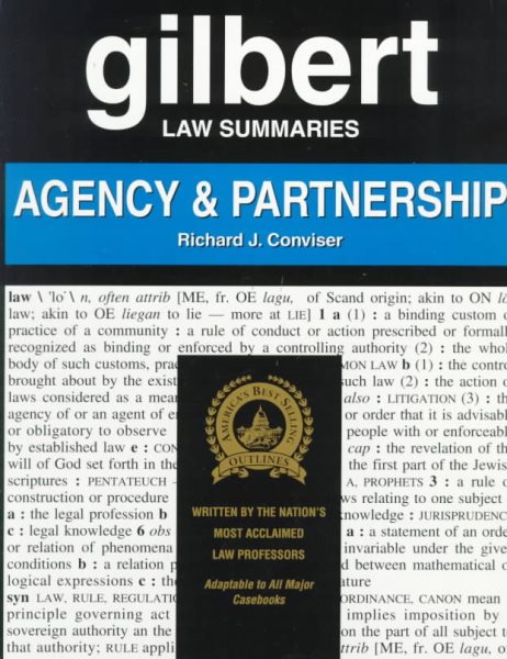 Gilbert Law Summaries: Agency & Partnership cover