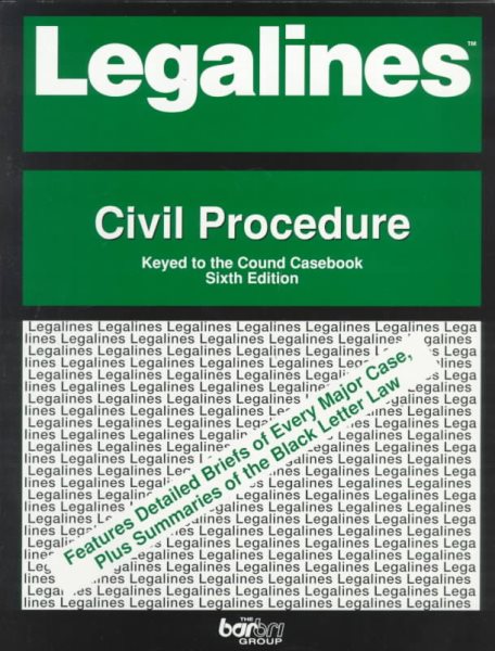 Legalines: Civil Procedure cover