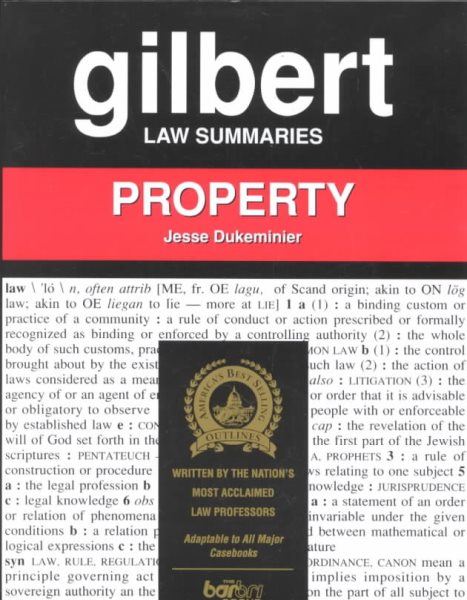 Gilbert Law Summaries: Property cover