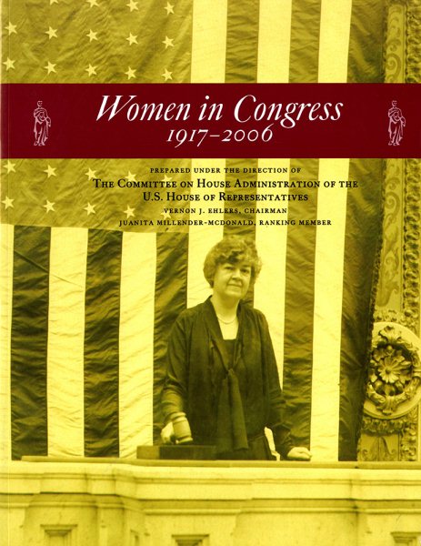 Women in Congress 1917-2006 Vernon J. Ehlers, Chairman cover