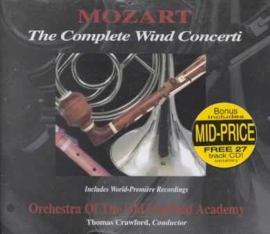 Mozart: Complete Wind Concerti cover