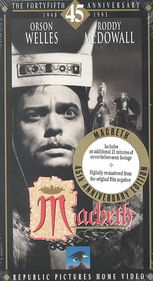 Macbeth [VHS] cover