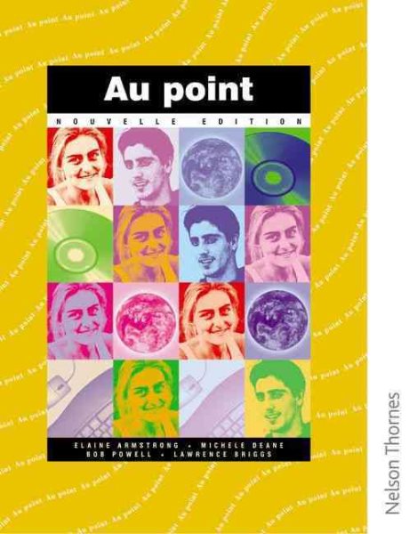 Au Point nouvelle edition Students' Book cover
