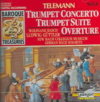 Telemann: Trumpet Concerto Trumpet Suite Overture cover