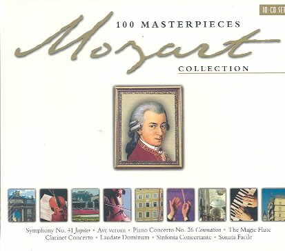 Mozart 100 Masterpieces Collection cover