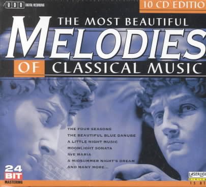 Most Beautiful Melodies of Classical Music, 10-CD Box Set cover