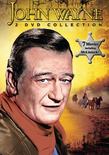 John Wayne Collection (John Wayne: Amercian Hero of the Movies / The Dawn Rider / Texas Terror / The Trail Beyond / McLintock / The Star Packer / The Hurricane Express) cover