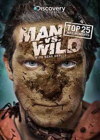 Man VS. Wild: Top 25 Man Moments DVD cover