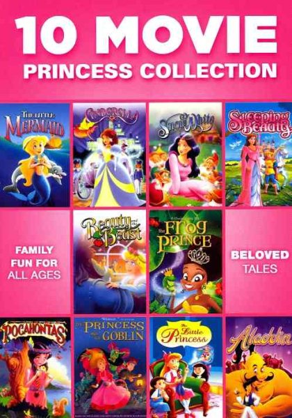 10 Movie Princess Collection cover