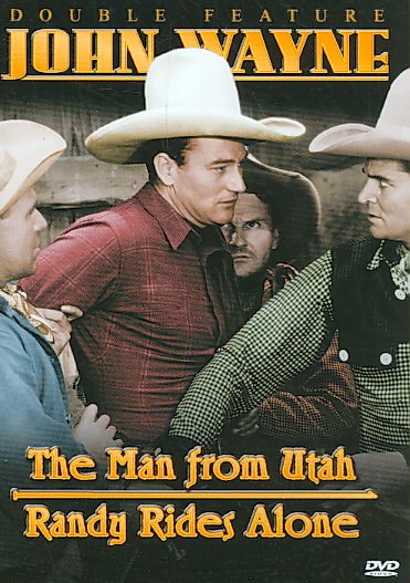 John Wayne, Set 2: Man From Utah/Randy Rides Alone cover