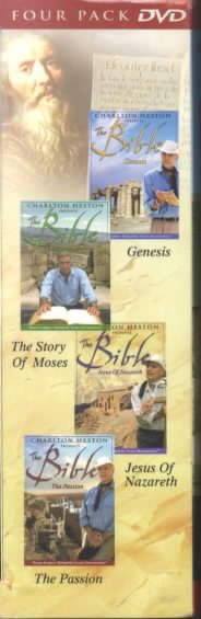 Charlton Heston Presents the Bible (Four-Pack DVD) cover