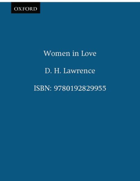 Women in Love (Oxford World's Classics)