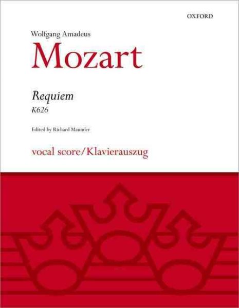Requiem: Vocal score (Classic Choral Works) cover