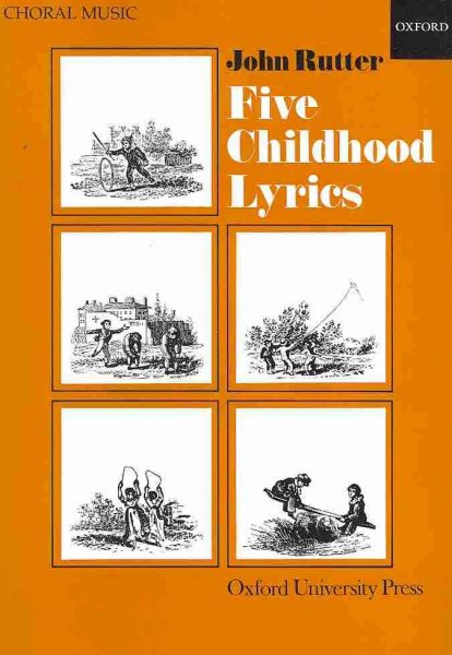 Five Childhood Lyrics: Vocal score cover