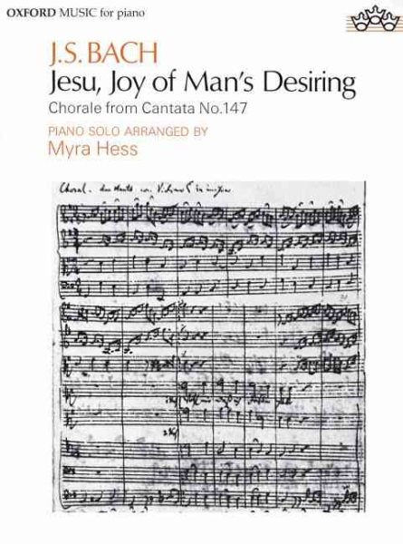 Jesu, Joy of Man's Desiring cover