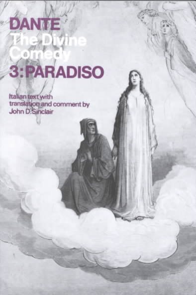 The Divine Comedy: Volume 3: Paradiso (Galaxy Books) cover