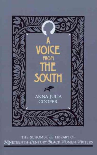 A Voice from the South (Schomburg Library of 19th Century Black Women Writers) cover