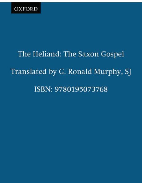 The Heliand: The Saxon Gospel cover
