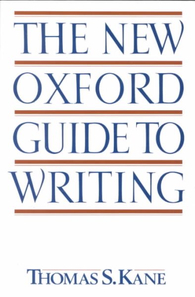 The New Oxford Guide to Writing cover