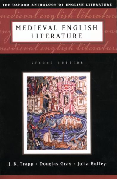 The Oxford Anthology of English Literature: Volume 1: Medieval English Literature (The Oxford Anthology of English Literature) cover