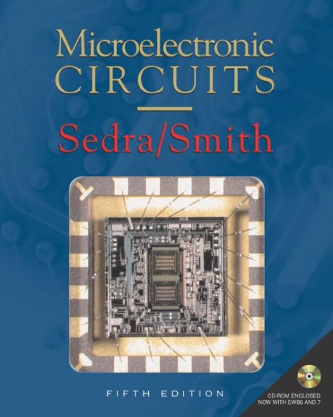 Microelectronic Circuits: includes CD-ROM (The Oxford Series in Electrical and Computer Engineering) cover