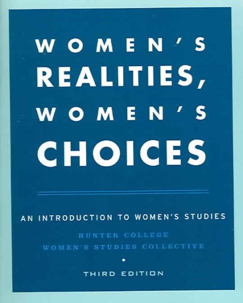 Women's Realities, Women's Choices: An Introduction to Women's Studies cover