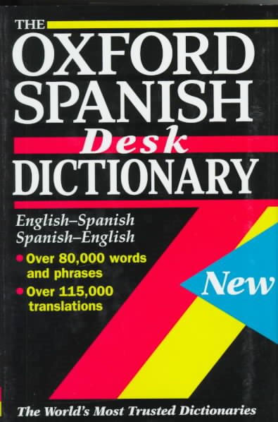 The Oxford Spanish Desk Dictionary cover