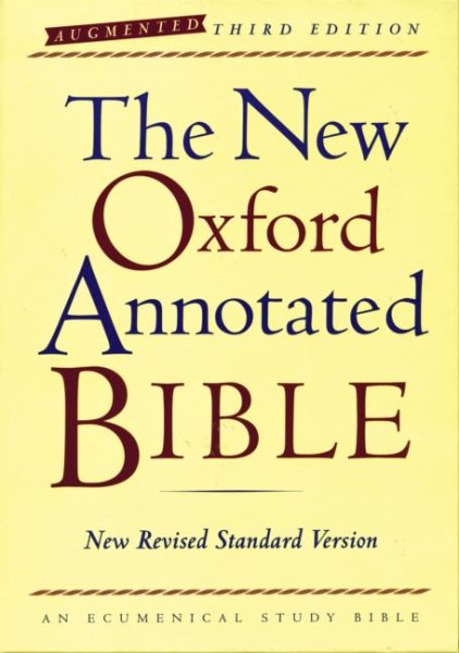 The New Oxford Annotated Bible, Augmented Third Edition, New Revised Standard Version cover