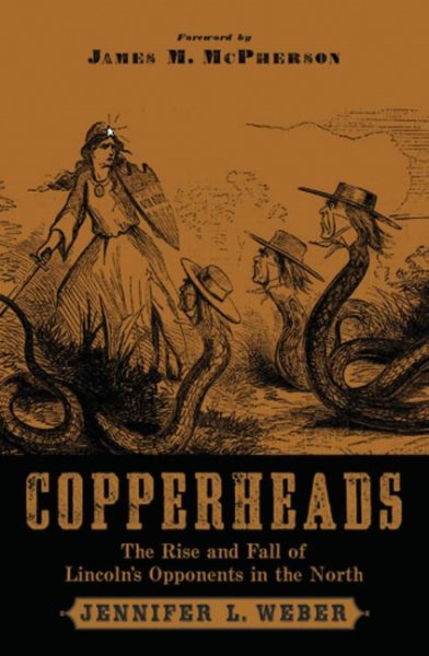 Copperheads: The Rise and Fall of Lincoln's Opponents in the North cover
