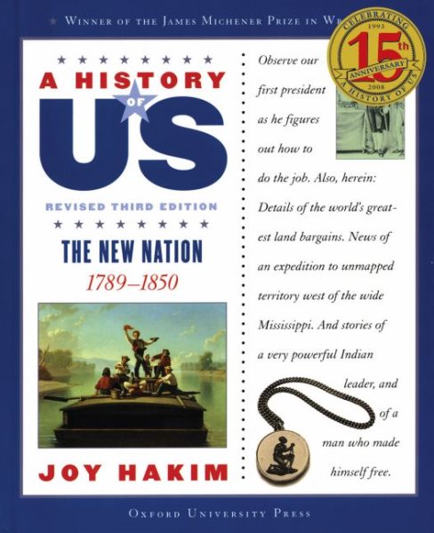 A History of US: The New Nation: 1789-1850 A History of US Book Four (A History of US, 4) cover