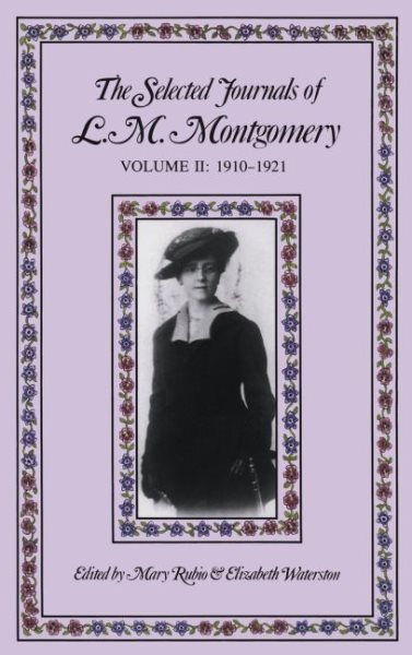 Selected Journals of Lm Montgomery Volu cover