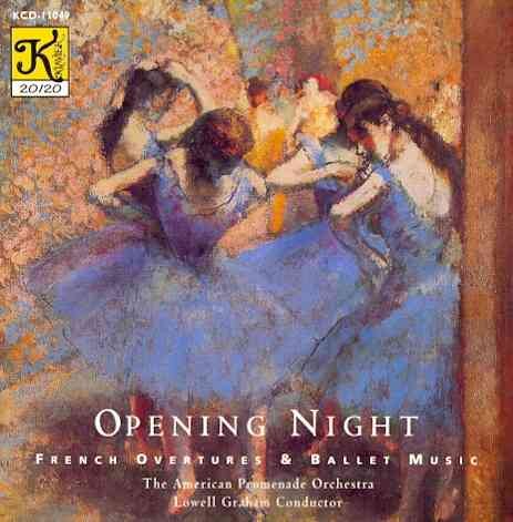 American Promenade Orchestra: Opening Night - French Overtures & Ballet Music cover