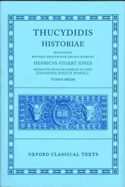 Historiae, Volume I (Oxford Classical Texts Series) cover