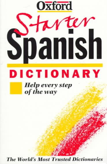 Diccionario español/inglés - inglés/español: Oxford Starter Spanish cover