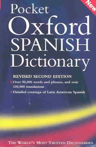 Pocket Oxford Spanish Dictionary (Pocket Bilingual Dictionaries) cover