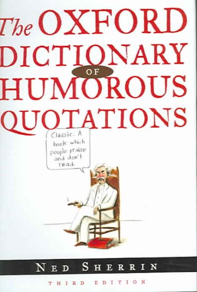 Oxford Dictionary of Humorous Quotations cover