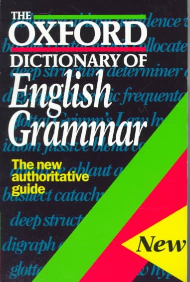 The Oxford Dictionary of English Grammar cover