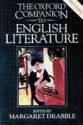 The Oxford Companion to English Literature cover