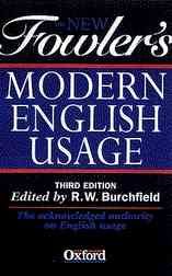 The New Fowler's Modern English Usage cover