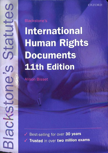 Blackstone's International Human Rights Documents (Blackstone's Statute Series)