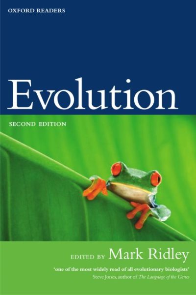 Evolution (Oxford Readers) cover