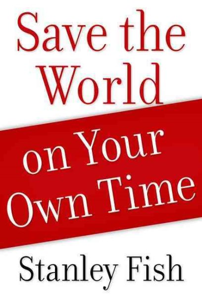 Save the World on Your Own Time cover
