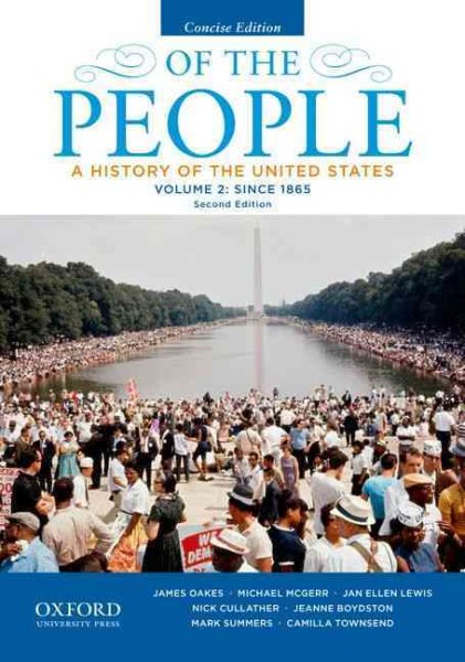 Of the People: A History of the United States, Concise, Volume II: Since 1865 cover