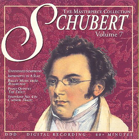 Schubert: Masterworks Collection cover