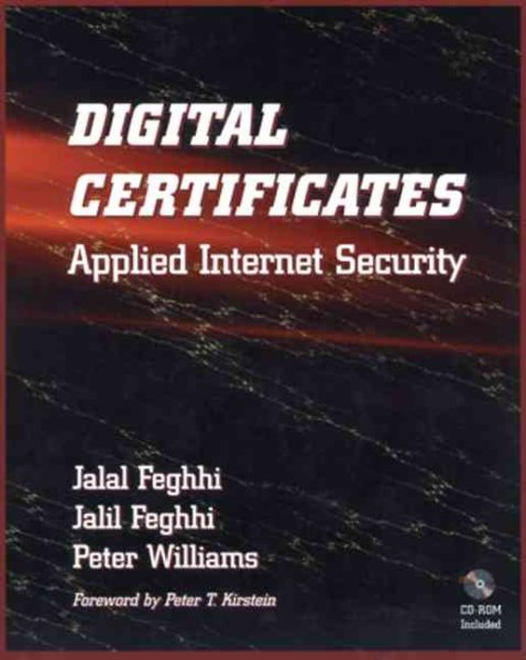 Digital Certificates: Applied Internet Security cover